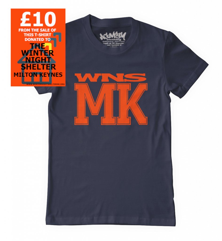 WNSMK TShirt Navy Blue Activism Clothing